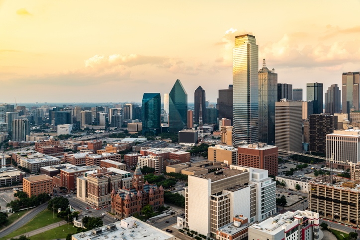 Skyline of Dallas Texas