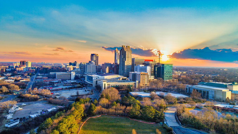 Raleigh, NC skyline